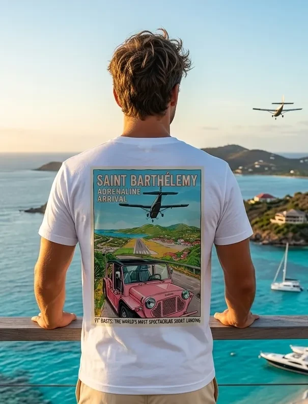 Premium T-Shirt - 280g High-Density Peruvian Cotton | St Barth Signature